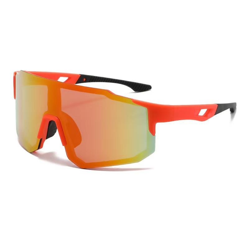 Unisex Large Frame Windproof Cycling & Sports Sunglasses - Ideal for Outdoor Activities, Mountaineering & Skiing