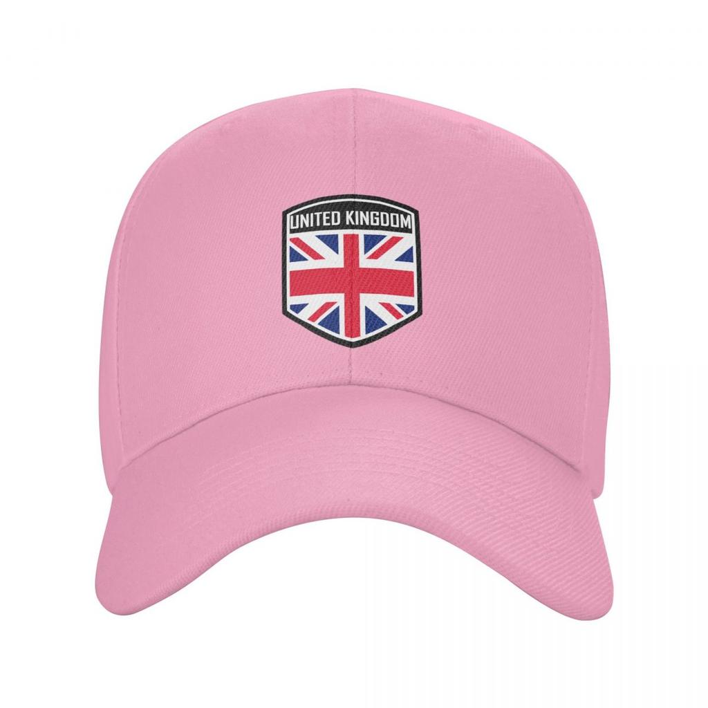 Custom Fashion Unisex British UK United Kingdom Flag Baseball Cap Adult Adjustable Dad Hat Unisex Women Sports Snapback Caps