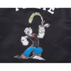 New Era SS22 Solid Color Polo Collar Single Breasted Long Sleeve Cartoon Print Jacket Unisex jackets Black 13049482