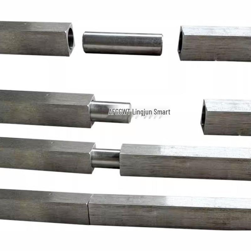 Elektrisk skjutdörr 201 Massivkärna Rostfritt stål 304 Dubbelspårig skena med expansionsskruvar