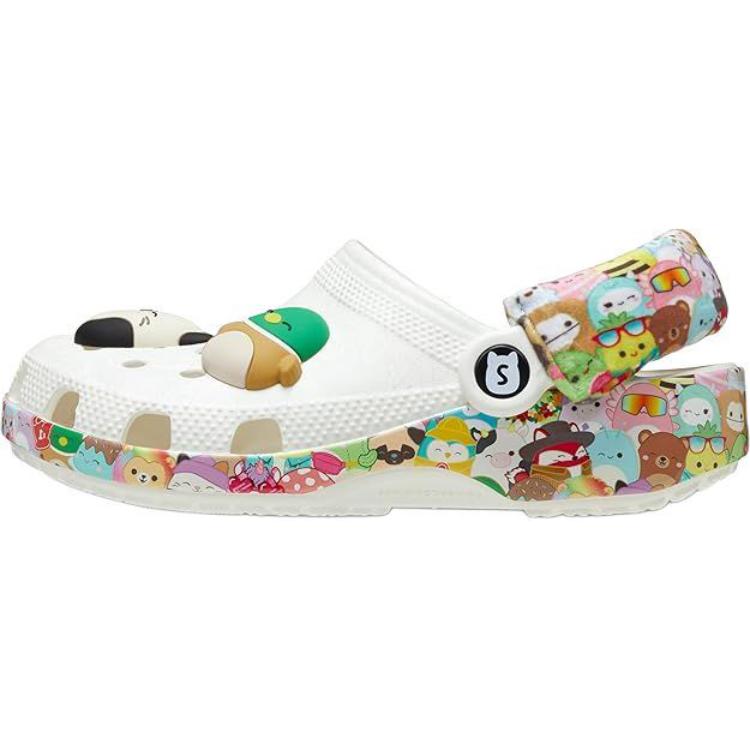 Squishmallows x Crocs Crocs Comfortable with Round Toe Low Top Sandal White Kids'
