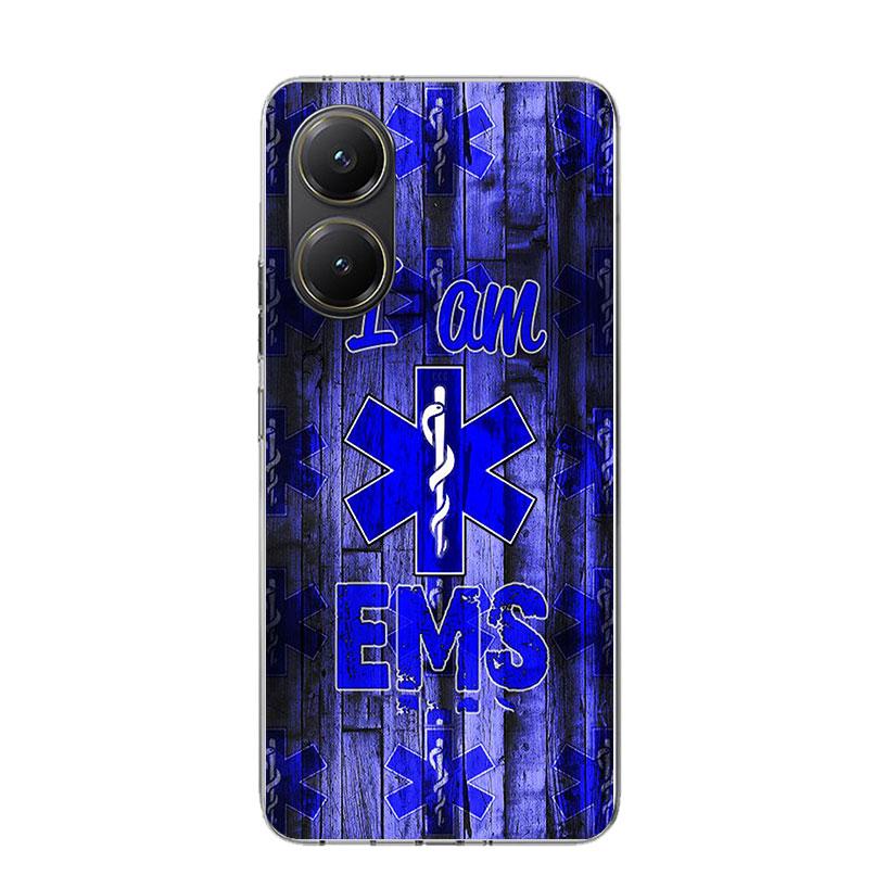 EMT EMS Medical Rescue Phone Case For Xiaomi Poco X7 X6 X5 Pro F7 Ultra Redmi 15C 15 13 13C 12 12C 10 10A 10C 9 9A 9C 9T Cover P