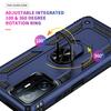 Mi11T Case Shockproof Bumper Armor Phone Cases For Xiaomi11T Xiaomi Xiomi Mi 11T 11 T Pro Car Magnetic Holder Ring Stand Cover