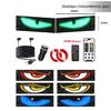 LED Devil Eye Light for Car Truck Windshield Animated LED Matrix Panel Sign Flexible Programmable Digital Display Light APP