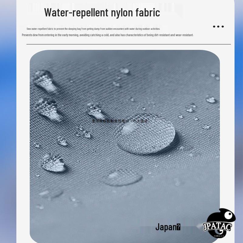 Japan Portable Lightweight Sleeping Bag for Hiking and Camping - Compact, White Duck Down, Adult Size