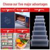 ZISIZ Transparent Plastic Food Storage Container