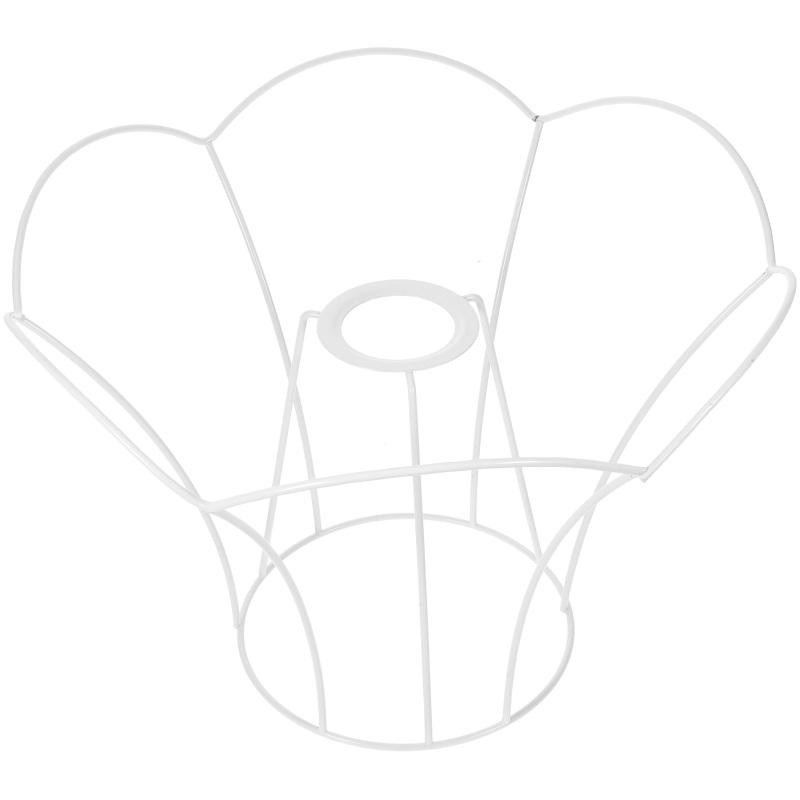 Table Lights Frame Metal Lamp Cover Brackets Shade Frames for DIY Lampshade Holder