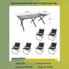 Outdoor Folding Table and Chair Set