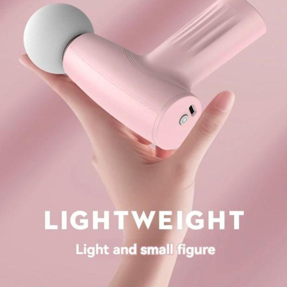Soft Massage Head Mini Fascia Massager Handheld Muscle Massage Machine  Fitness Equipment