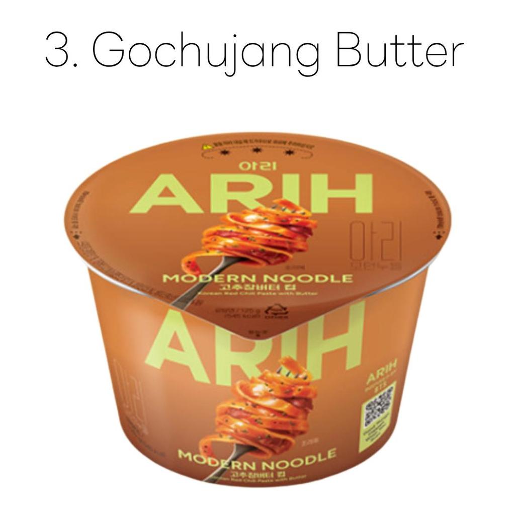 Paldo ARIH Copo Moderno para Macarrão Ramen 7 Sabores BTS Macarrão Ramen Ramyeon
