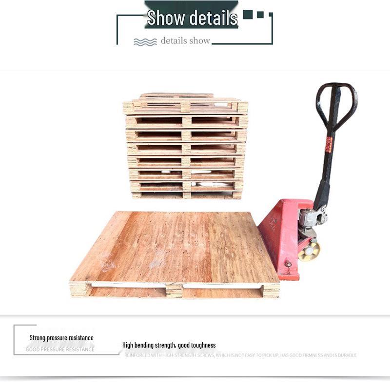 Vierweg-Stapler-Holzpalette aus fumigationsfreiem Sperrholz für inspektionsfreie Lagerlieferung