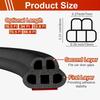 Durable 3-Layer Car Weather Stripping 5M Dustproof Car Door Seal Windproof Heat Insulation Trunk Seal Automobiles