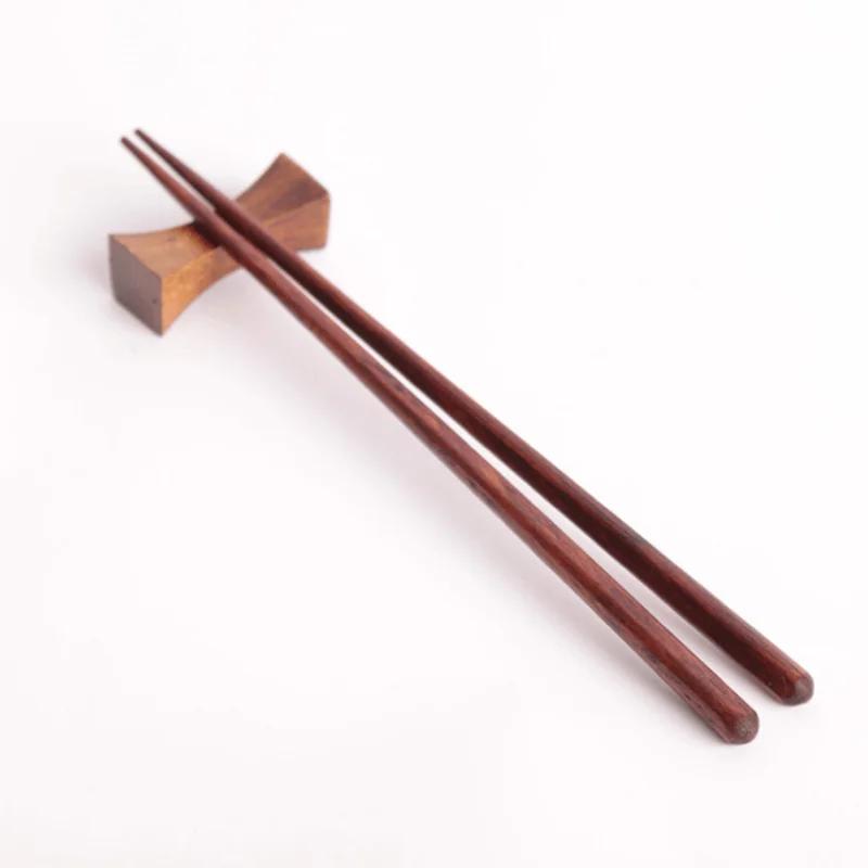 Household Solid Wood Chopsticks Japanese Creative Hexagonal Wooden Chopsticks Eco-friendly Tableware Home Kitchen Supplies