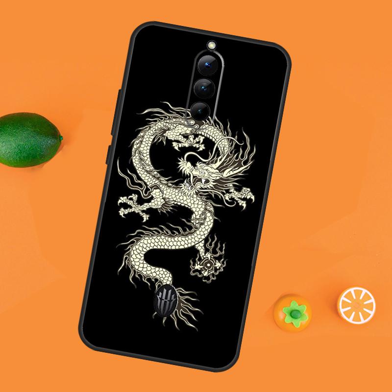 Chinese Dragon Case For ZTE Nubia RedMagic 10 Air 5G 6 7 7S 6S Pro RedMagic 10S 9S 8S 8 9 10 Pro Plus Cover