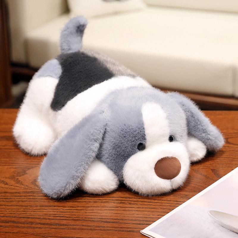Cute Plush Puppy Doll Hug Pillow - Soft Soothing Toy for Kids, Perfect Birthday Gift
