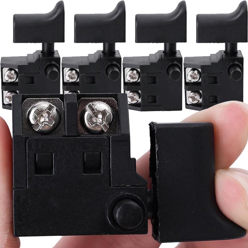 20/1Pcs Marble Stone Machine Lock-Free Dust-proof Switch Trigger Button Switch Electric Tool Accessories for Planer Saw Power
