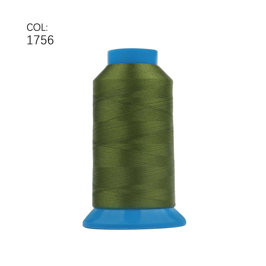 75D/2 High-Strength Ultrafine Polyester Embroidery Thread - 80 Colors, 4000m