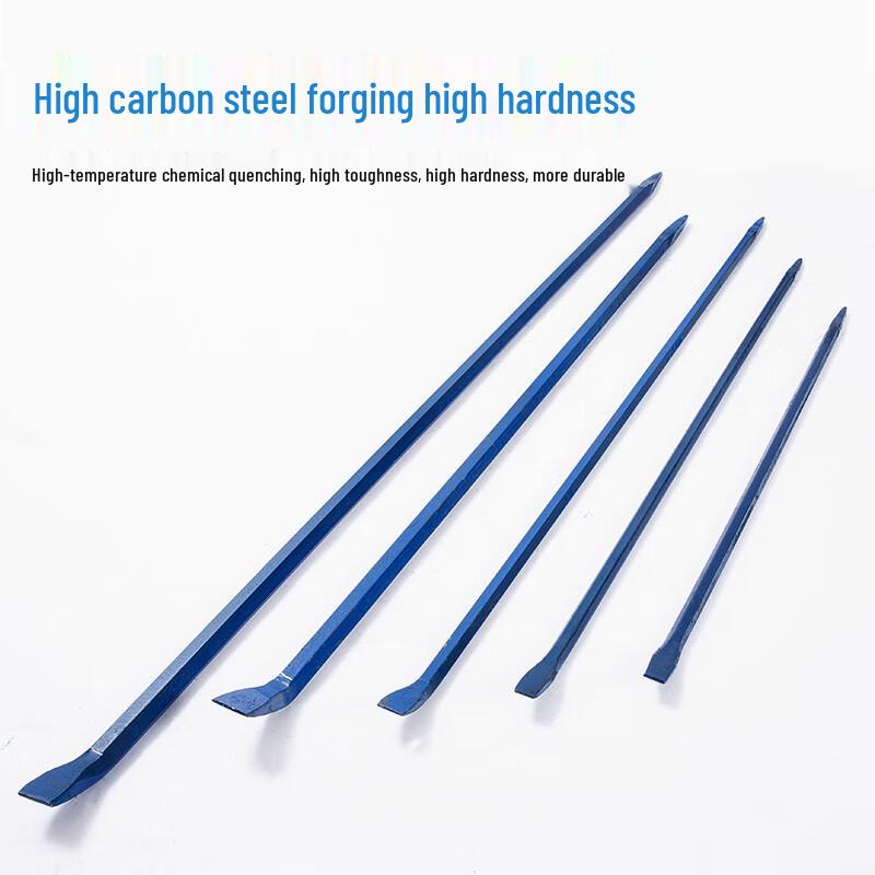 Heavy-Duty Hexagonal Pry Bar with Nail Puller