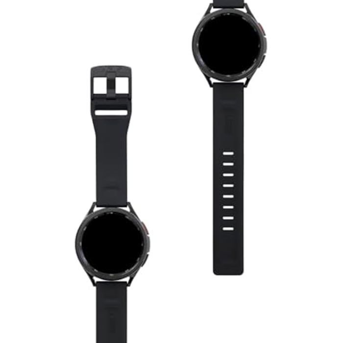 Bracelet De Rechange En Silicone - URBAN ARMOR GEAR - Compatible Samsung Galaxy Watch 6 - Noir - 20mm