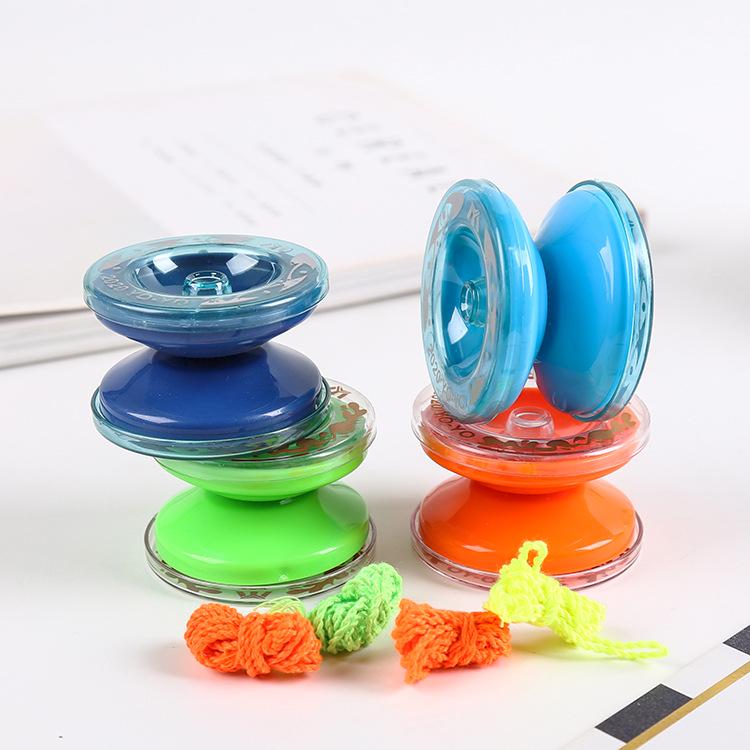 Kids' Educational Cartoon Yo-Yo Toy - Popular Plastic Mini Yoyo Gift for Kindergartners