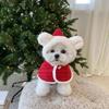 Christmas Pet Cloak Ears Hooded Bib Cape Christmas Dog Coat With Hood Dog Hoodie