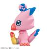 Rukup Digimon Adventure Biyomon 110mm PVC Painted Movable Figure Approx.