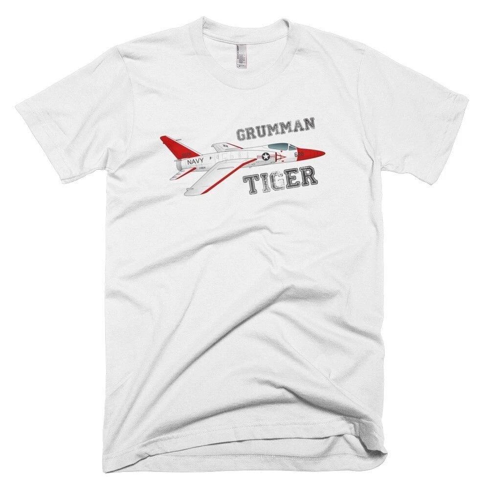 

Grumman F11F-1F Super Tiger Fighter Jet Airplane T-shirt -Personalized w/Your N# 2XL