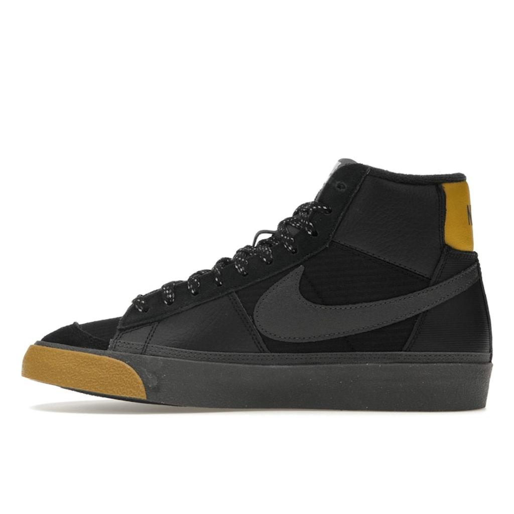 Nike Blazer Mid Pro Club Remastered - Black Bronzine Men Sneakers Medium-Ash Blue-Tint FB8891-001
