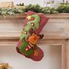 Santa Claus Christmas Candy Sock Elk Snowman Christmas Gift Bag Xmas Sock Haning Pendant  Christmas