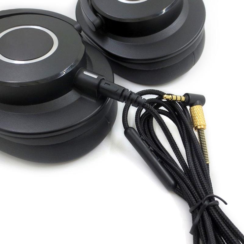 3.5mm to 2.5mm Earphone Cable Audio Cord Headphones Replacement for Audio  M50X M40X M70X M60X Audios Cord