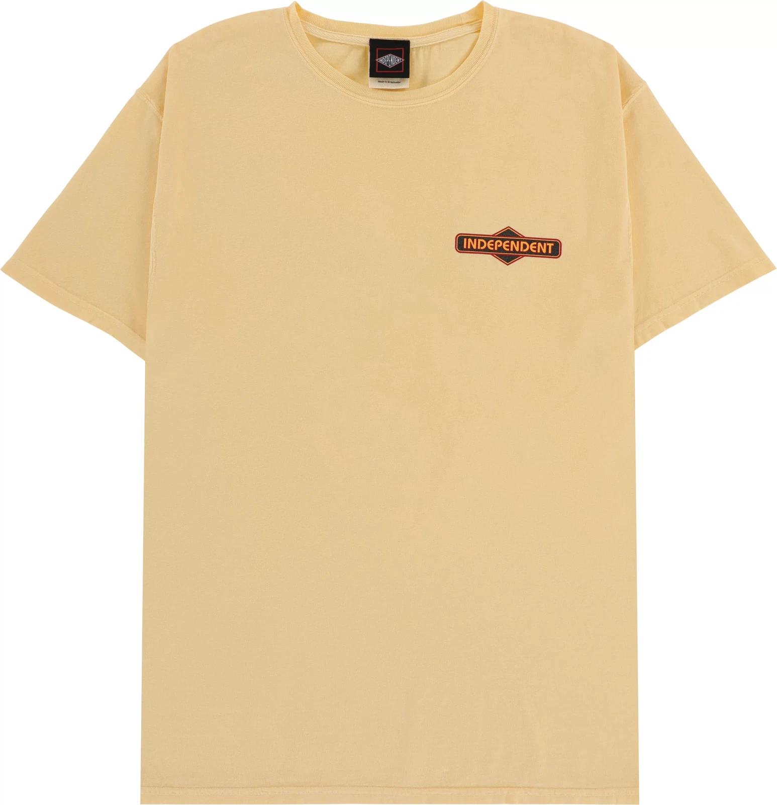 INDEPENDENT S/S Toddler T SHIRT DIAMOND GROUNDWORK - Summer Squash 130
