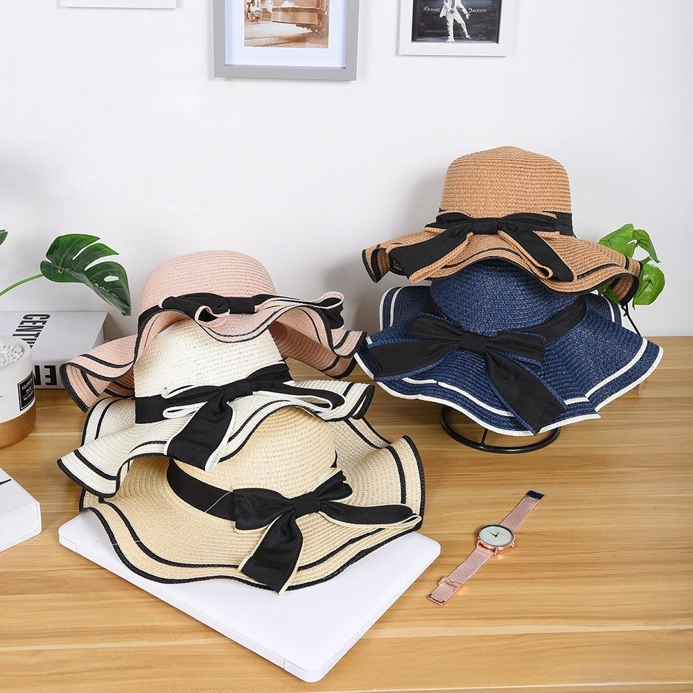 Summer Beach Hat With Wide Brim Sun Protection For Women Outdoor Sun Hat For Vacation
