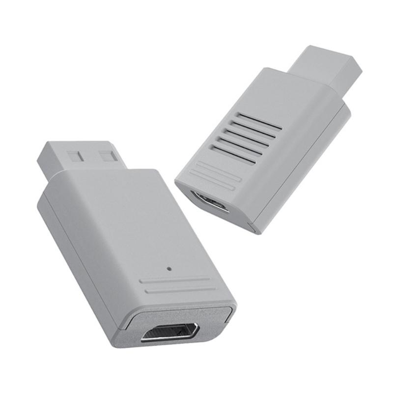 Adapter with Indicator for Game Console Converter 480i/480p/576i Output for PC HDTV Monitor Gaming Accessory