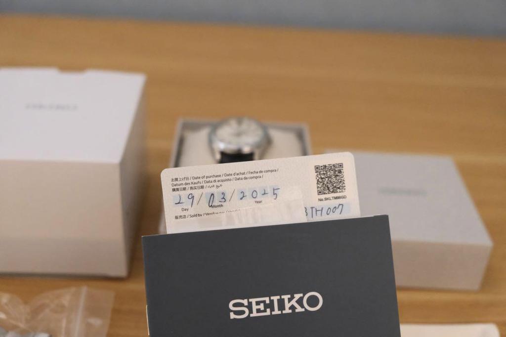 [USED] SEIKO SBTH007 Leather Belt