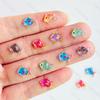 55 Stück Cartoon Harz Mini Bunte Kleine Fische Strass 3D Dekoration DIY Herstellung Geeignet Für Nagelkunst Und Schmuck A151