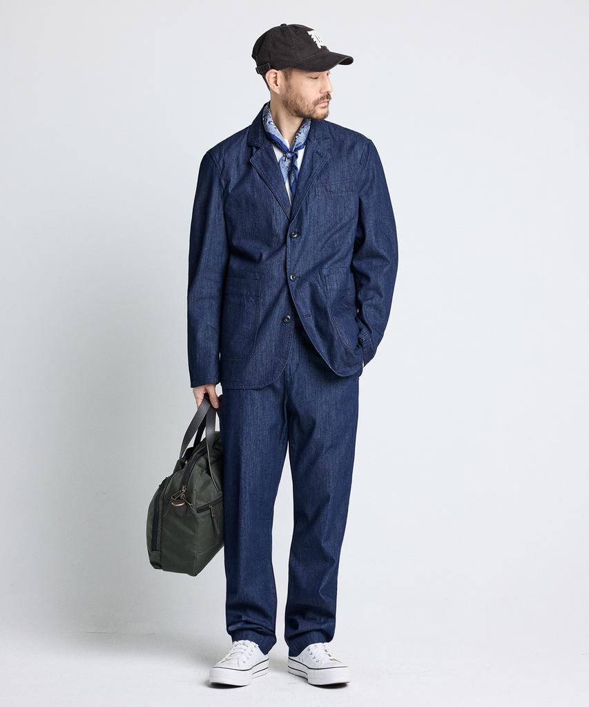 STCO Diems Denim Setup Pants Navy (Straight Fit)_Ddmwa02Csn