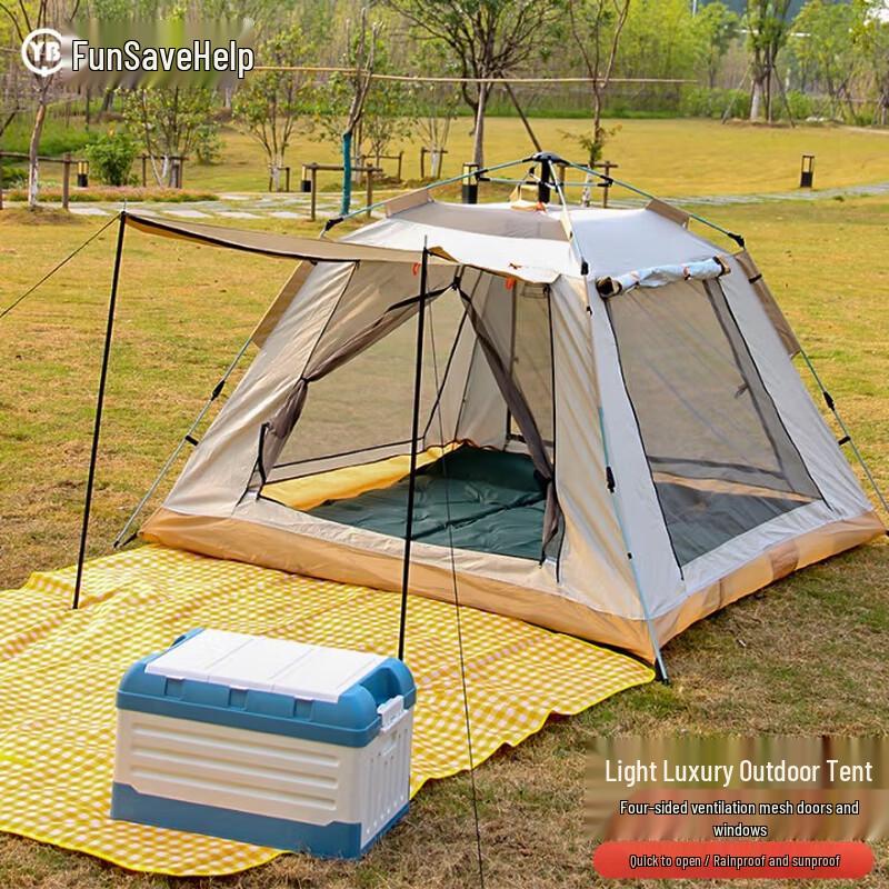 Joytrip 2-Door 2-Window Light Luxury Camping Tent