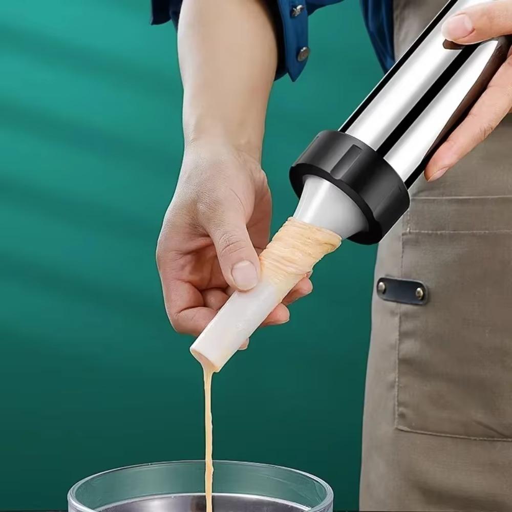 Stainless Steel Sausage Filler Widened Tube Sausage Stuffer Efficient Sausage Maker  Kitchen