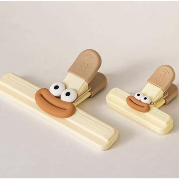 1Pcs Portable Sealing Clips for Food Bags Airtight Bag Clips Sealing Clip Strong Spring Chip Bag Clips Freshness Preserving Food Storage Clips