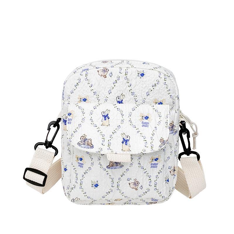 Fashion Small Bag New Trendy Small Fresh Student Messenger Bag Cute Girl Small Canvas Bag