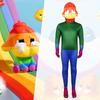 Costume Cosplay Crybaby Rainbow Kids Stage Show Jumpsuits Halloween Gift Party