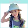 Ice Silk Kids Sun Hat With Large Brim And Breathable Material For Summer Sunshade
