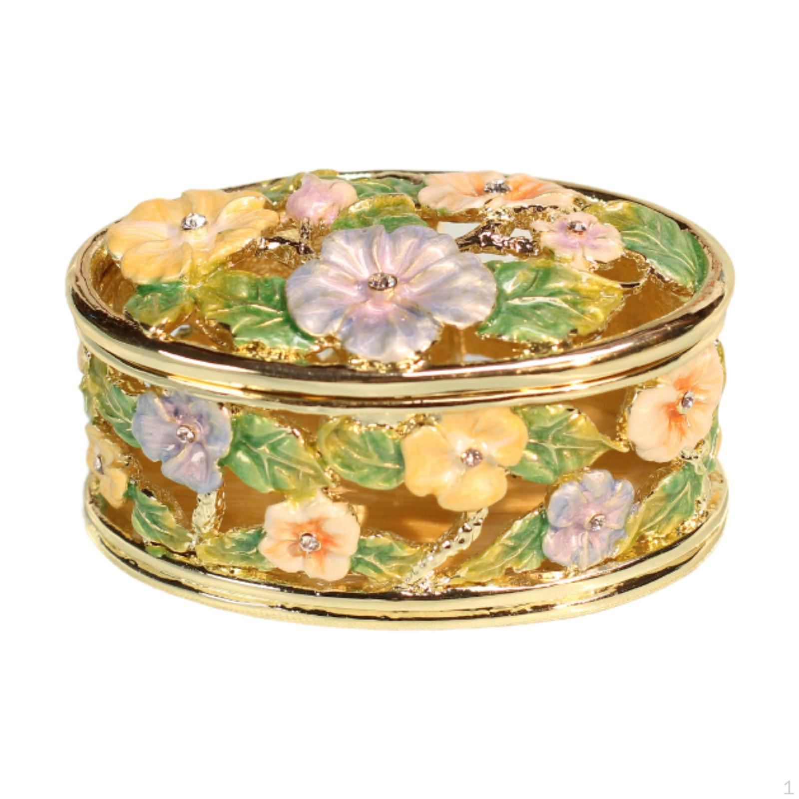 

Alloy Jewelry Box for Rings And Necklaces Storage Holder Special Events фиолетовый