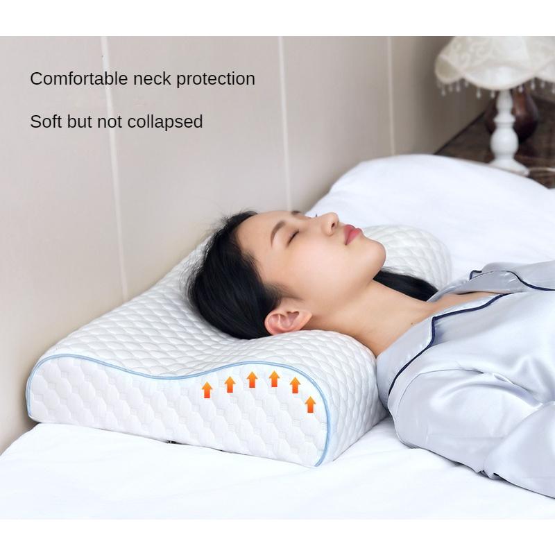 Long Pillow Memory Foam Bedding Pillow Neck Protection Slow Rebound Shaped Maternity Pillow For Sleeping Orthopedic Pillows