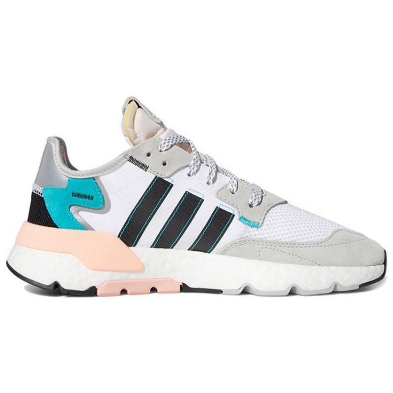 Adidas Nite Jogger 'White Hi Res Aqua' Sneakers FV3852