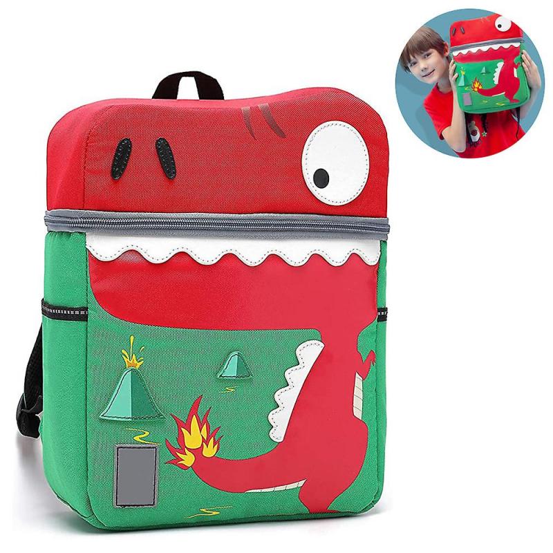 Toddler Backpack With Leash And Chest Strap For Boys Girls, Cute 3D Kindergarten School Bookbag For Kid-Style 2