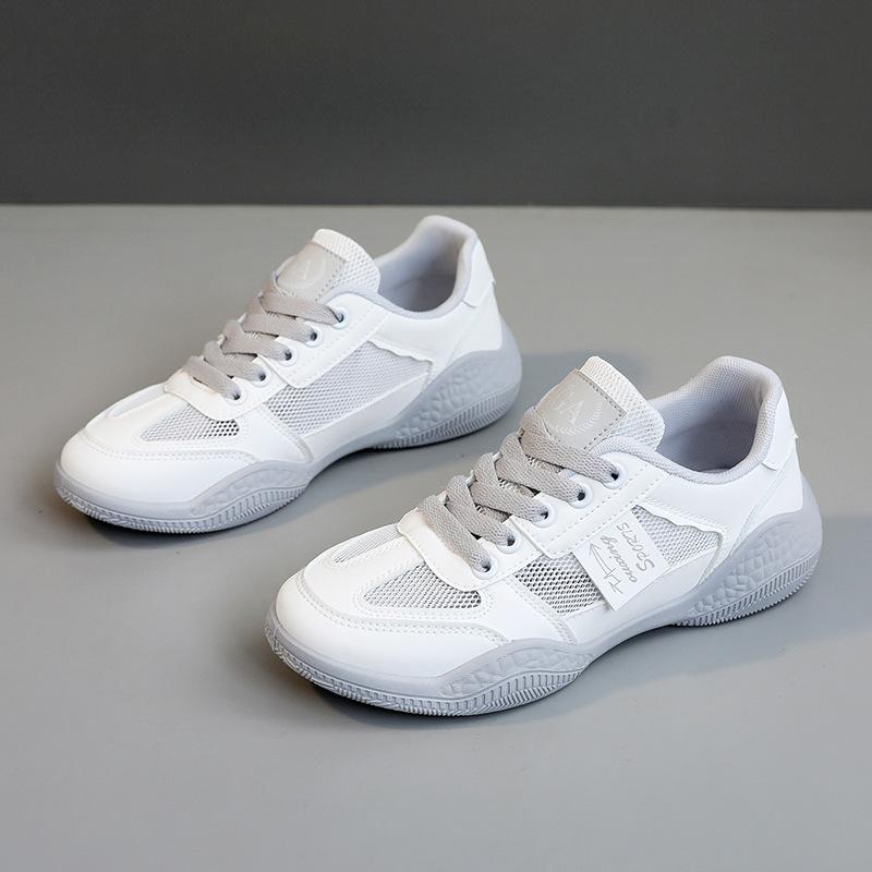 

Hy116 New Mesh Shoes Women s Breathable Summer Hollow Mesh Surface Increased Trendy Casual Shoes Breathable Sneaker 35