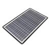 12W 5V Tragbares Solarpanel Effizientes Dual-USB-Solarpanel-Ladegerät für Mobiltelefon Notlicht Solarpumpe