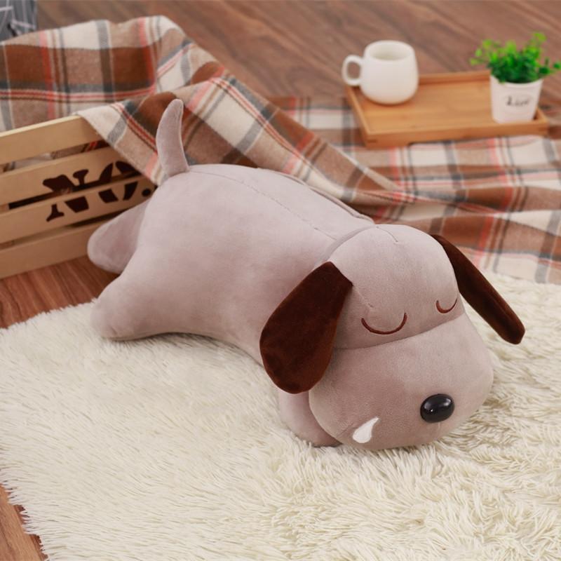 60cm Niedlicher Rotznasiger Hund Plüschtier Stofftier Cartoon Teddy Hund Spielzeug Puppe Kinder Baby Hund Handpuppe Kreativ Kawa