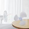 Desk Fan Blade 16 Inch Fan Blade Quiet Operation PP Plastic Material Efficient Airflow For Standing Pedestal Fan